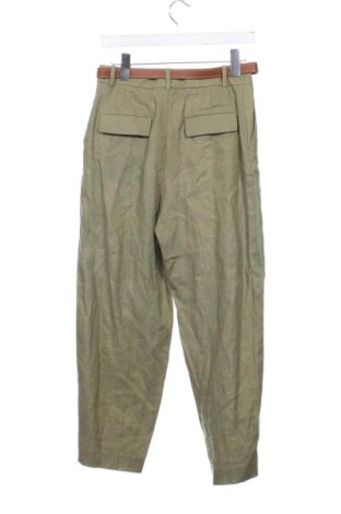 Pantaloni de femei Zara, Mărime XS, Culoare Verde, Preț 165,00 Lei
