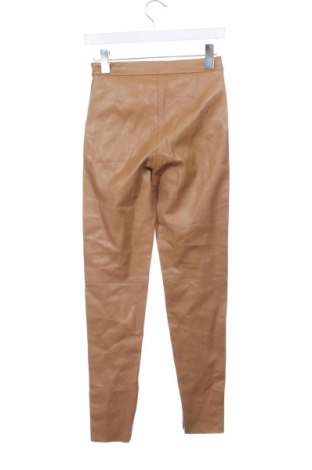 Damenhose Zara, Größe XS, Farbe Braun, Preis 17,99 €