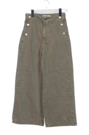 Dámské kalhoty  Zara, Velikost XS, Barva Zelená, Cena  409,00 Kč