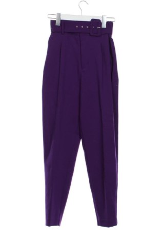 Dámské kalhoty  Zara, Velikost XS, Barva Fialová, Cena  397,00 Kč