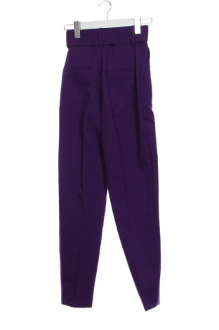 Dámské kalhoty  Zara, Velikost XS, Barva Fialová, Cena  397,00 Kč