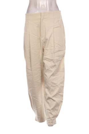 Damskie spodnie Zara, Rozmiar M, Kolor ecru, Cena 72,99 zł
