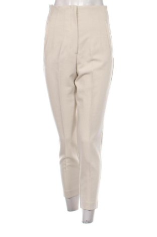 Damskie spodnie Zara, Rozmiar S, Kolor Beżowy, Cena 75,02 zł