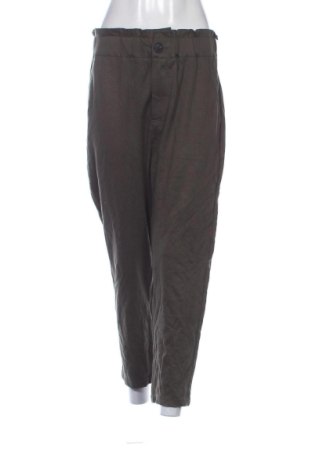 Damskie spodnie Zara, Rozmiar XS, Kolor Zielony, Cena 72,99 zł