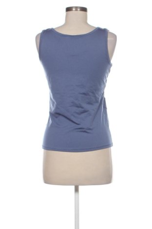 Damska koszulka na ramiączkach Crisca, Rozmiar S, Kolor Niebieski, Cena 37,51 zł