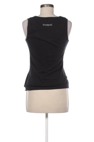 Damska koszulka na ramiączkach Desigual, Rozmiar M, Kolor Czarny, Cena 77,51 zł
