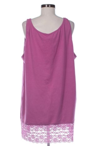 Damska koszulka na ramiączkach Janina, Rozmiar 5XL, Kolor Różowy, Cena 48,23 zł