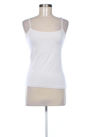 Damska koszulka na ramiączkach Mango, Rozmiar M, Kolor ecru, Cena 41,09 zł