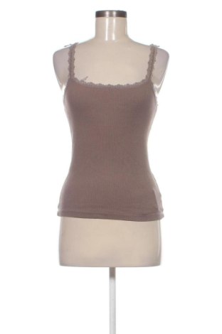 Damska koszulka na ramiączkach Unbranded, Rozmiar XS, Kolor Brązowy, Cena 48,23 zł