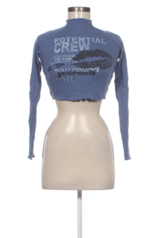 Női pulóver Bershka, Méret XS, Szín Kék, Ár 7 499 Ft