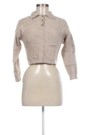 Дамски пуловер Bershka, Размер S, Цвят Бежов, Цена 8,18 €