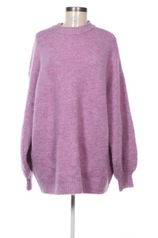 Damski sweter Bershka, Rozmiar XXL, Kolor Fioletowy, Cena 38,99 zł