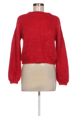 Damski sweter Bershka, Rozmiar XS, Kolor Czerwony, Cena 78,99 zł