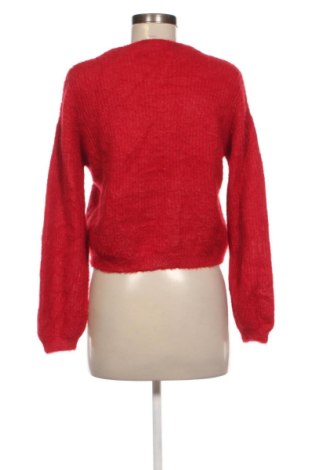 Damski sweter Bershka, Rozmiar XS, Kolor Czerwony, Cena 78,99 zł