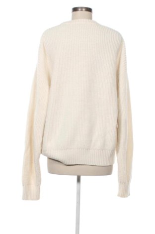 Pulover de femei Bershka, Mărime M, Culoare Ecru, Preț 145,99 Lei