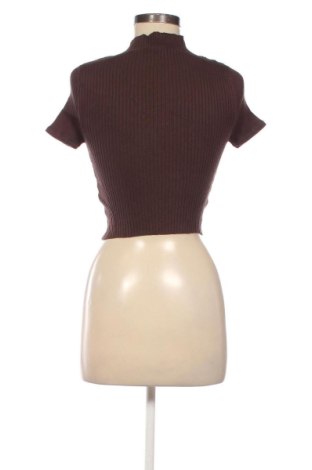 Pulover de femei Bershka, Mărime XS, Culoare Maro, Preț 91,99 Lei