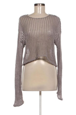 Γυναικείο πουλόβερ Fb Sister, Μέγεθος L, Χρώμα Γκρί, Τιμή 17,99 €