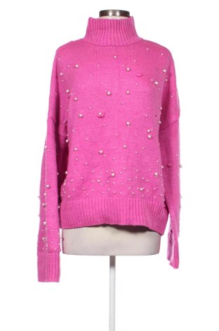 Дамски пуловер FullaModa, Размер XL, Цвят Розов, Цена 11,37 €