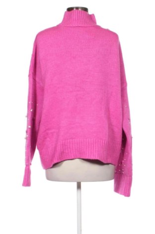Дамски пуловер FullaModa, Размер XL, Цвят Розов, Цена 11,37 €
