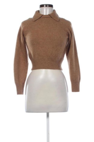 Дамски пуловер H&M, Размер XS, Цвят Кафяв, Цена 13,00 €