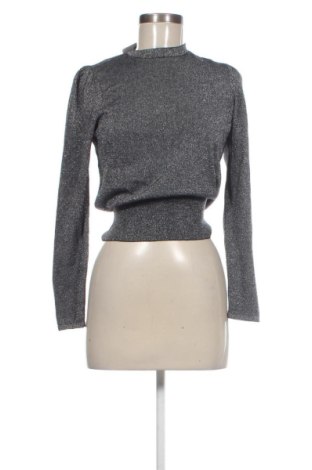 Дамски пуловер H&M, Размер S, Цвят Сребрист, Цена 15,33 €
