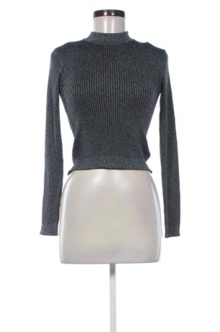 Дамски пуловер H&M Divided, Размер XS, Цвят Син, Цена 10,00 €