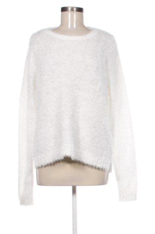 Damenpullover H&M Divided, Größe L, Farbe Weiß, Preis 8,00 €