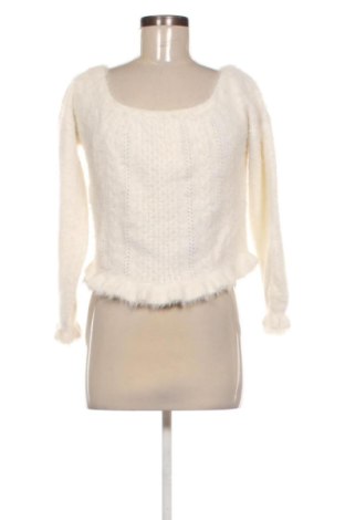 Damenpullover H&M Divided, Größe M, Farbe Weiß, Preis 15,00 €