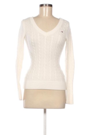 Női pulóver Hollister, Méret XXS, Szín Fehér, Ár 23 839 Ft