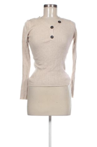 Дамски пуловер Jean Pascale, Размер S, Цвят Бежов, Цена 15,33 €