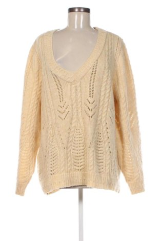 Damenpullover Laura Torelli, Größe 4XL, Farbe Orange, Preis 19,99 €