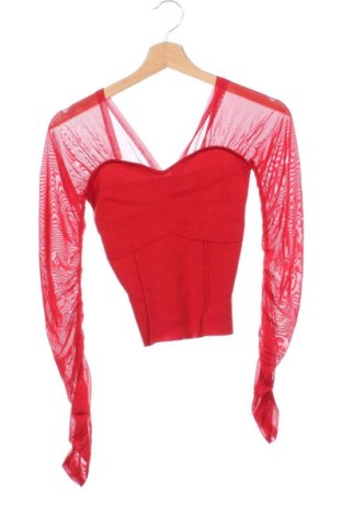 Дамски пуловер Mohito, Размер XS, Цвят Червен, Цена 15,00 €