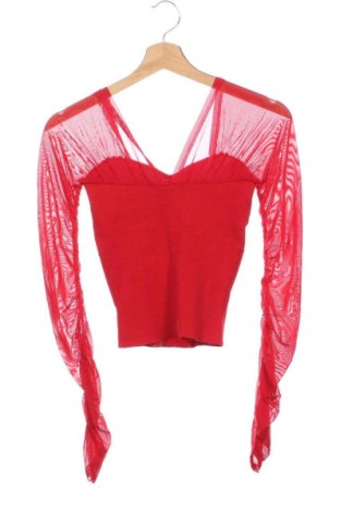 Дамски пуловер Mohito, Размер XS, Цвят Червен, Цена 15,00 €