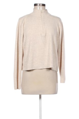 Дамски пуловер NA-KD, Размер L, Цвят Бежов, Цена 21,00 €
