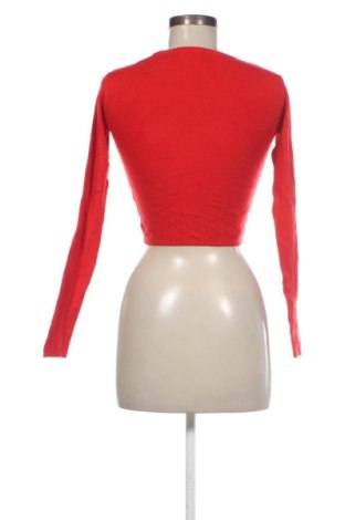 Pulover de femei Pull&Bear, Mărime S, Culoare Roșu, Preț 91,99 Lei
