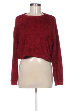 Pulover de femei Pull&Bear, Mărime M, Culoare Roșu, Preț 91,99 Lei