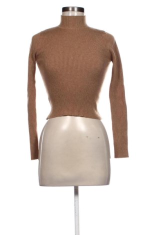 Pulover de femei Pull&Bear, Mărime XS, Culoare Maro, Preț 77,00 Lei