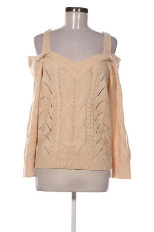 Dámský svetr SHEIN, Velikost L, Barva Béžová, Cena  419,00 Kč