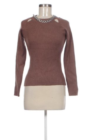 Damski sweter Simplee, Rozmiar M, Kolor Brązowy, Cena 110,99 zł