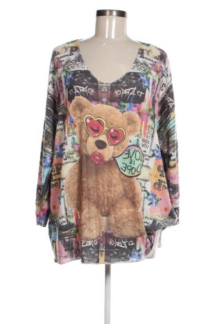 Damski sweter Unbranded, Rozmiar XXL, Kolor Kolorowy, Cena 80,38 zł