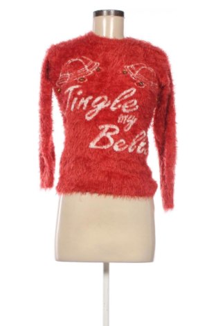 Γυναικείο πουλόβερ Unbranded, Μέγεθος XS, Χρώμα Κόκκινο, Τιμή 15,00 €