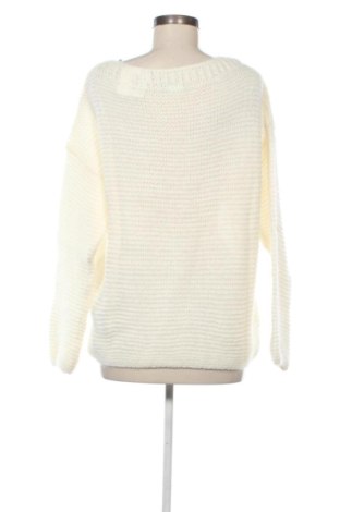 Pulover de femei United Colors Of Benetton, Mărime L, Culoare Ecru, Preț 294,99 Lei