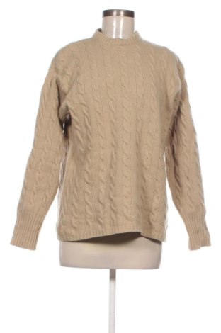 Γυναικείο πουλόβερ United Colors Of Benetton, Μέγεθος XL, Χρώμα  Μπέζ, Τιμή 21,00 €
