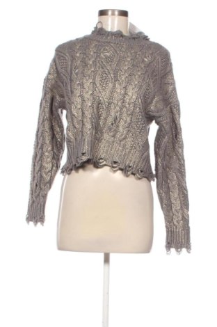 Damski sweter Zara, Rozmiar M, Kolor Szary, Cena 72,99 zł