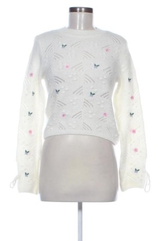 Дамски пуловер Zara, Размер S, Цвят Бял, Цена 14,00 €