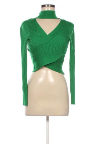 Дамски пуловер Zara, Размер S, Цвят Зелен, Цена 14,00 €