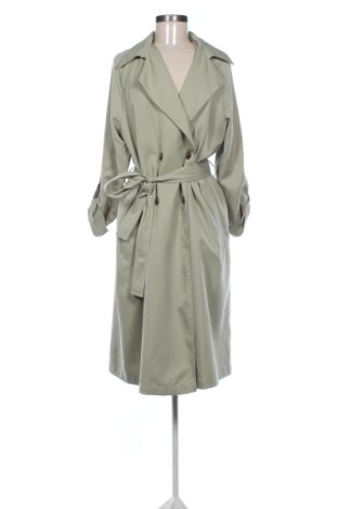 Trench de femei Stradivarius, Mărime XL, Culoare Verde, Preț 181,00 Lei