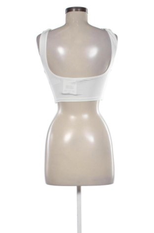 Damski sportowy top Bershka, Rozmiar M, Kolor Biały, Cena 41,11 zł