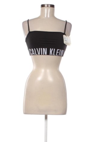 Damen Sporttop Calvin Klein Jeans, Größe M, Farbe Schwarz, Preis 51,99 €