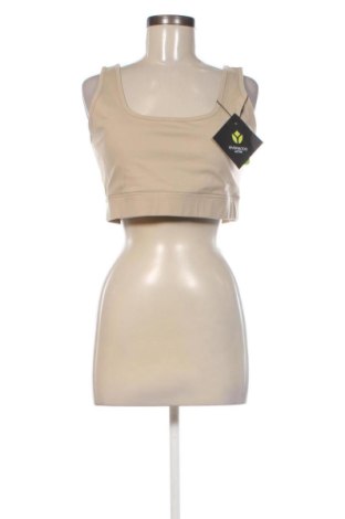 Damski sportowy top Even&Odd, Rozmiar XL, Kolor Beżowy, Cena 64,99 zł